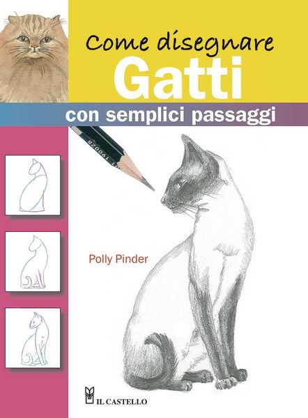Produktbild: Come disegnare gatti con semplici passaggi