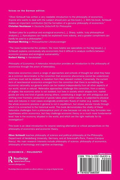 Produktbild: Philosophy of Economics
