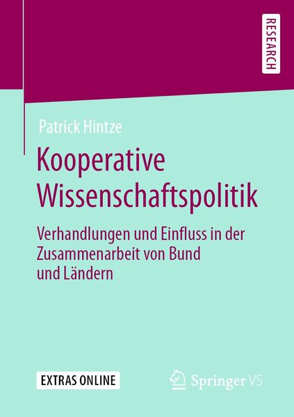 Produktbild: Kooperative Wissenschaftspolitik