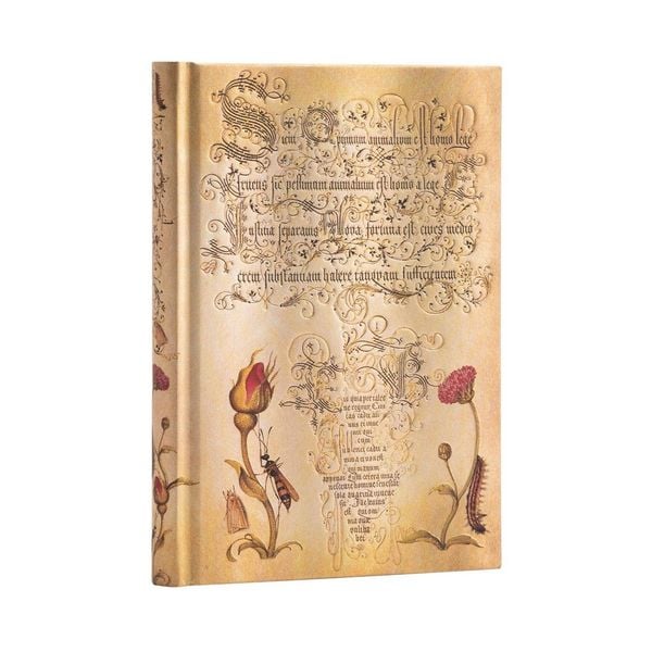 Produktbild: Hardcover Notizbuch Fl&auml;mische Rose, Midi, Unliniert