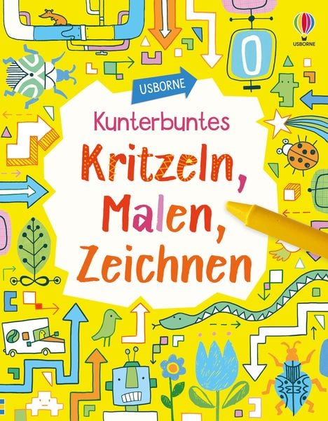 Produktbild: Kunterbuntes Kritzeln, Malen, Zeichnen
