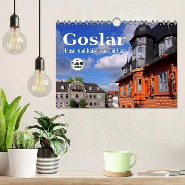 Produktbild: Goslar - Hanse- und Kaiserstadt im Harz (Wandkalender 2026 DIN A4 quer), CALVENDO Monatskalender
