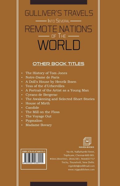Produktbild: Gulliver's Travels INTO SEVERAL Remote Nations OF THE World