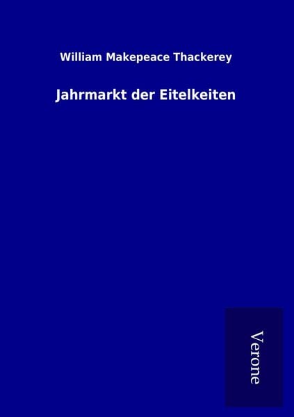 Produktbild: Jahrmarkt der Eitelkeiten