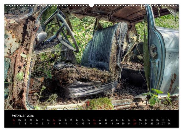 Produktbild: Rostlauben - vergessene Klassiker (Wandkalender 2026 DIN A2 quer), CALVENDO Monatskalender