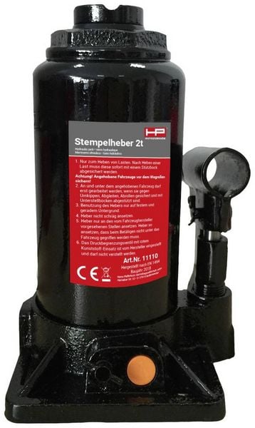 HP Autozubehör Hydraulischer Wagenheber 2 t Arbeitshöhe: 15.8 - 30.8cm