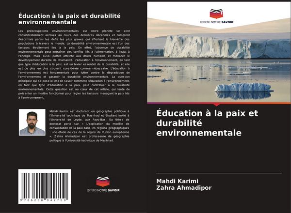 Produktbild: &Eacute;ducation &agrave; la paix et durabilit&eacute; environnementale
