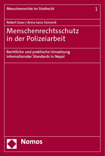 Produktbild: Menschenrechtsschutz in der Polizeiarbeit