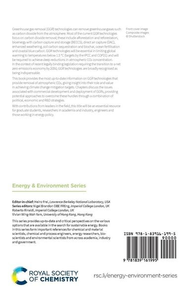 Produktbild: Greenhouse Gas Removal Technologies
