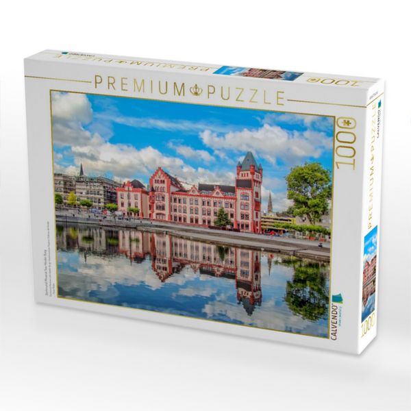Produktbild: CALVENDO Puzzle Dortmund Phoenix See H&ouml;rder Burg | 1000 Teile Lege-Gr&ouml;&szlig;e 64x48cm Foto-Puzzle f&uuml;r gl&uuml;ckliche Stunden