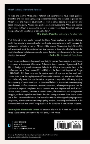 Produktbild: Foreign Policy and Intervention Behavior of Africa's Middle Powers