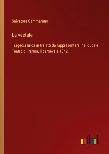 Produktbild: La vestale