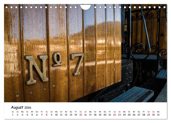 Produktbild: Die Schienen von Soller und Port de Soller (Wandkalender 2026 DIN A4 quer), CALVENDO Monatskalender