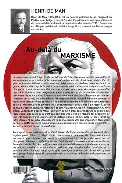 Produktbild: Au-del&agrave; du marxisme
