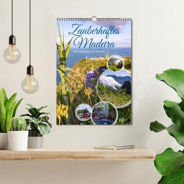 Produktbild: Zauberhaftes Madeira. Naturparadies im Atlantik (Wandkalender 2027 DIN A3 hoch), CALVENDO Monatskalender