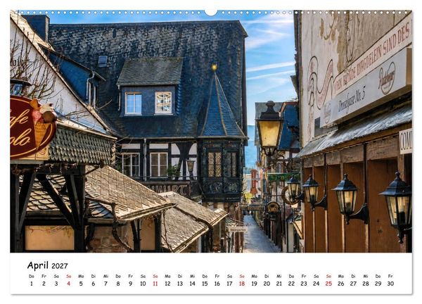 Produktbild: R&uuml;desheim im Licht der Jahreszeiten (Wandkalender 2027 DIN A2 quer), CALVENDO Monatskalender