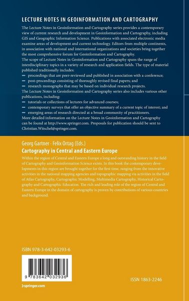 Produktbild: Cartography in Central and Eastern Europe