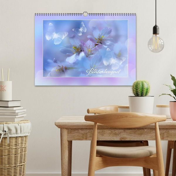 Produktbild: Bl&uuml;tenbouquet (Wandkalender 2027 DIN A3 quer), CALVENDO Monatskalender