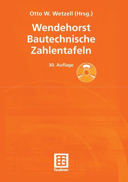 Produktbild: Wendehorst Bautechnische Zahlentafeln