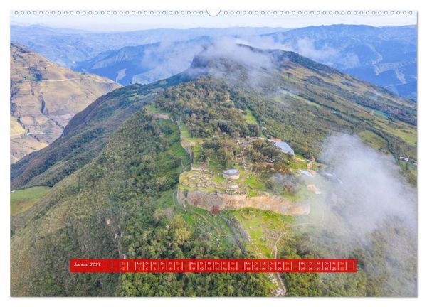 Produktbild: Peru - Magie der Anden (hochwertiger Premium Wandkalender 2027 DIN A2 quer), Kunstdruck in Hochglanz