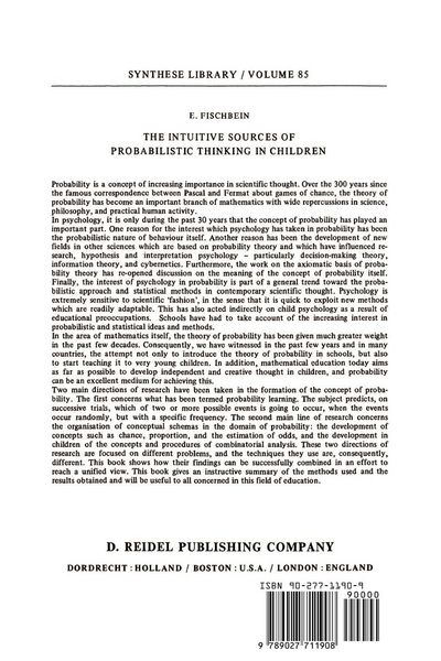 Produktbild: The Intuitive Sources of Probabilistic Thinking in Children
