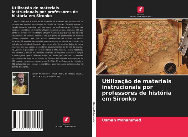 Produktbild: Utiliza&ccedil;&atilde;o de materiais instrucionais por professores de hist&oacute;ria em Sironko