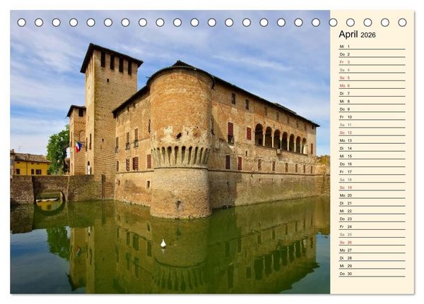 Produktbild: Emilia-Romagna (Tischkalender 2026 DIN A5 quer), CALVENDO Monatskalender