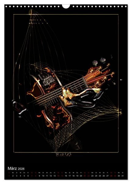 Produktbild: Jazz Ewig (Wandkalender 2026 DIN A3 hoch), CALVENDO Monatskalender