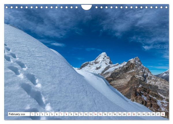 Produktbild: Peru Paradise in the Andes (Wall Calendar 2026 DIN A4 landscape), CALVENDO 12 Month Wall Calendar