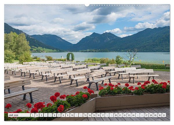 Produktbild: Schliersee-Idylle (Wandkalender 2026 DIN A2 quer), CALVENDO Monatskalender