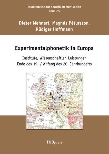 Produktbild: Experimentalphonetik in Europa