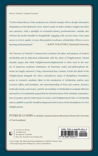 Produktbild: Discourse of Scholarly Communication