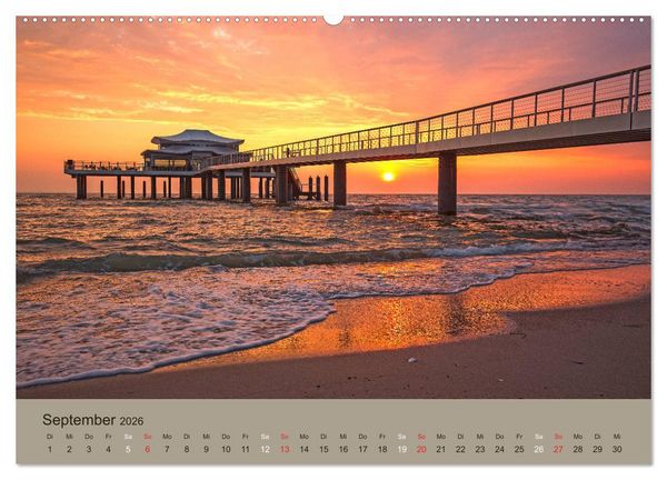 Produktbild: Lichtstimmungen im sch&ouml;nen Schleswig Holstein (hochwertiger Premium Wandkalender 2026 DIN A2 quer), Kunstdruck in Hochglanz