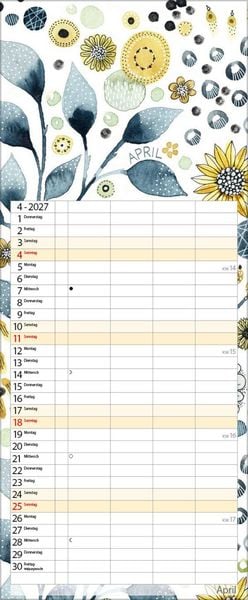 Produktbild: Aquarellplaner 2027