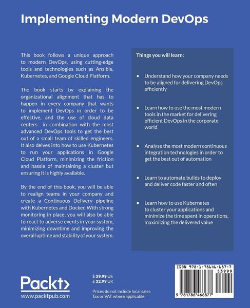 Produktbild: Implementing Modern DevOps