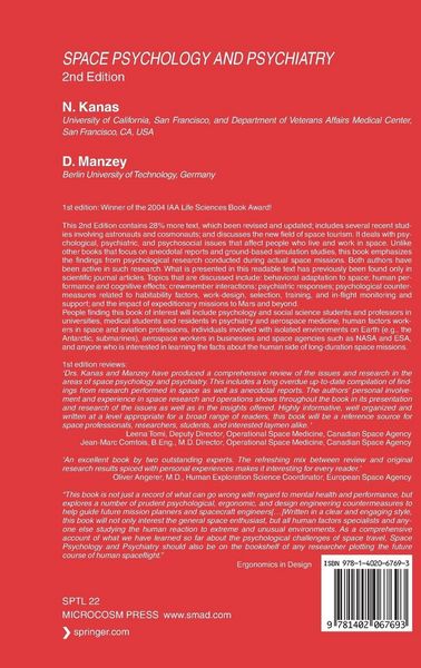 Produktbild: Space Psychology and Psychiatry