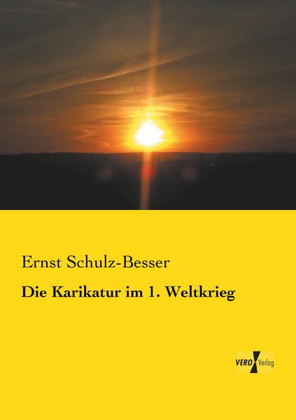 Produktbild: Die Karikatur im 1. Weltkrieg