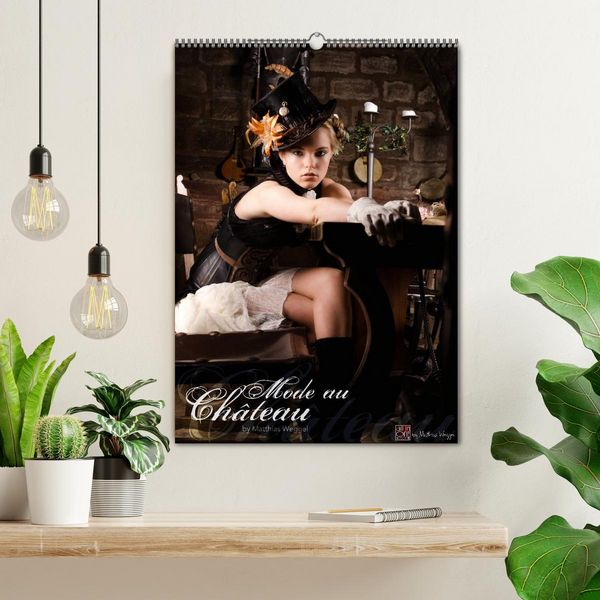 Produktbild: Mode au Chateau (Wandkalender 2026 DIN A2 hoch), CALVENDO Monatskalender