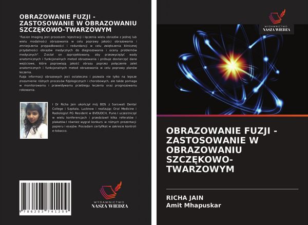 Produktbild: OBRAZOWANIE FUZJI - ZASTOSOWANIE W OBRAZOWANIU SZCZ&iquest;KOWO-TWARZOWYM