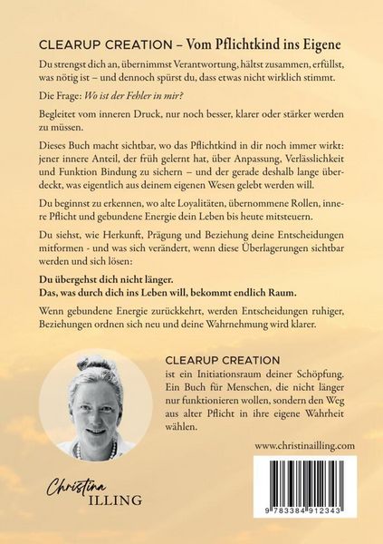 Produktbild: Vom Pflichtkind ins Eigene - CLEARUP CREATION