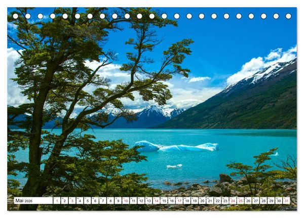 Produktbild: Zauberhaftes Argentinien (Tischkalender 2026 DIN A5 quer), CALVENDO Monatskalender