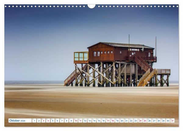 Produktbild: St. Peter-Ording Stranderlebnisse (Wandkalender 2026 DIN A3 quer), CALVENDO Monatskalender