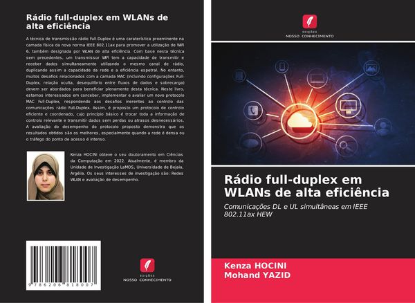 Produktbild: R&aacute;dio full-duplex em WLANs de alta efici&ecirc;ncia