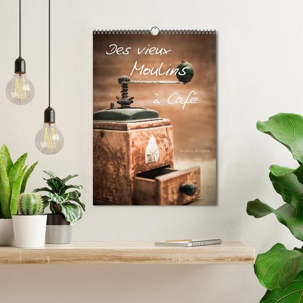 Produktbild: Des vieux Moulins &agrave; Caf&eacute; (Calendrier mural 2026 DIN A3 horizontal), CALVENDO calendrier mensuel