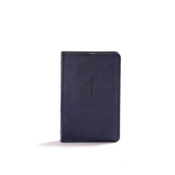 Produktbild: KJV Compact Bible, Value Edition, Navy Leathertouch