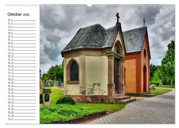 Produktbild: Sa(ar)krale Baukunst - Kapellen im Saarland (Wandkalender 2026 DIN A2 quer), CALVENDO Monatskalender