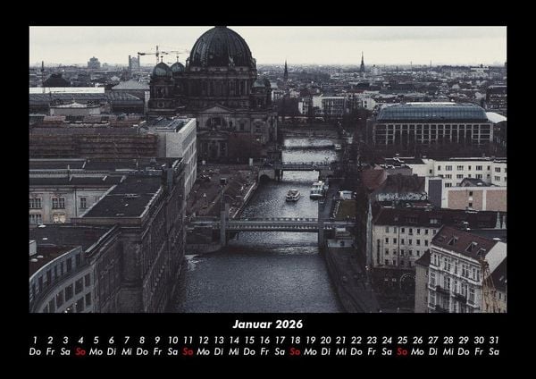 Produktbild: Berlin 2026 Fotokalender DIN A3