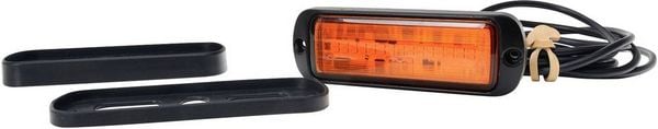 Produktbild: WAS Frontblitzer / Stra&szlig;enr&auml;umer W218 1469 12 V/DC, 24 V/DC &uuml;ber Bordnetz Aufbau, Schraubmontage Orange