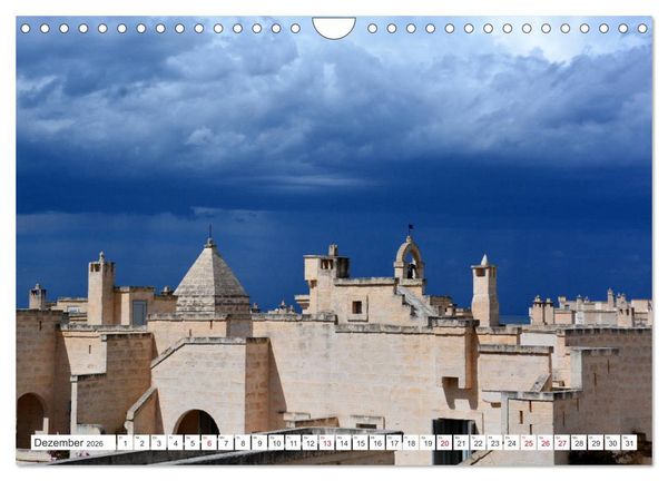 Produktbild: Apulien - Eine Reise zu Italiens Stiefelabsatz (Wandkalender 2026 DIN A4 quer), CALVENDO Monatskalender