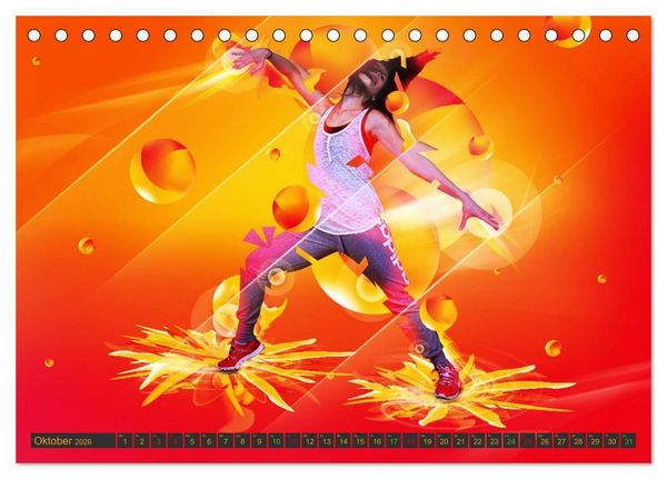 Produktbild: HipHopDance (Tischkalender 2026 DIN A5 quer), CALVENDO Monatskalender